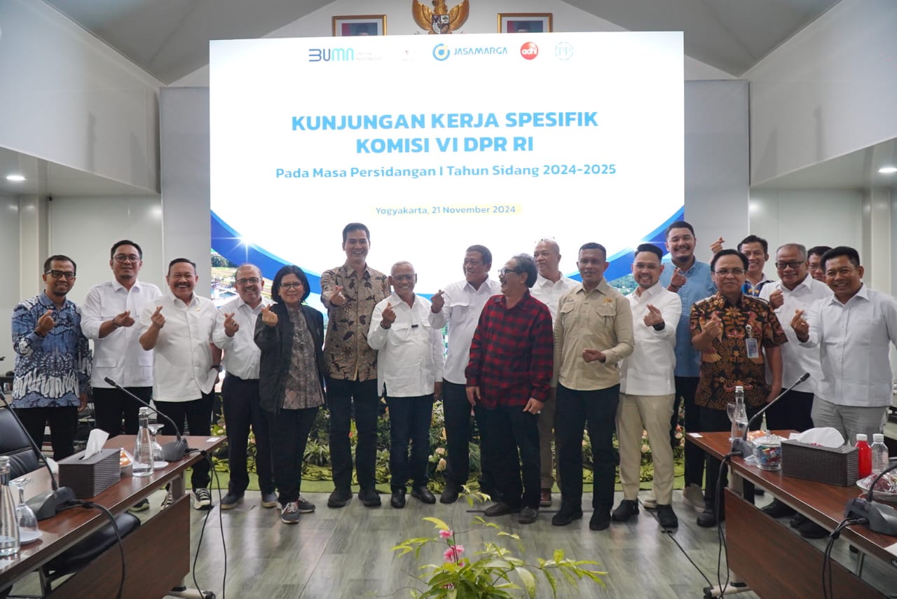 Kunjungan Komisi VI DPR RI ke Proyek Tol Jogja Solo dan Jogja Bawen