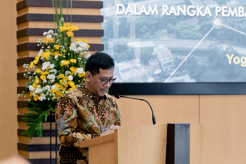 Sambutan dari Direktur Utama PT Jogjasolo Marga Makmur, Bapak Adrian Priohutomo