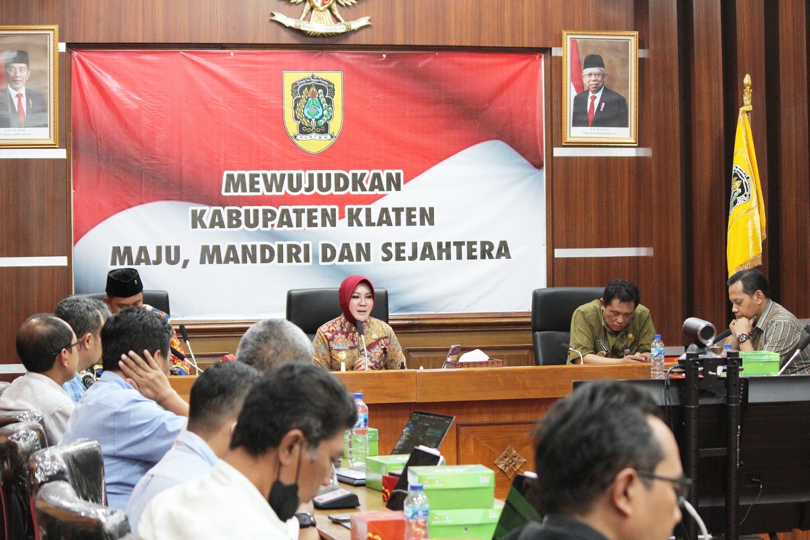 Arahan dan masukan dari Bupati kepada JMM agar segera ditindaklanjuti demi kelancaran proyek jalan tol Jogja-Solo ini